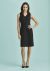 Cool Stretch Womens Sleeveless V Neck Dress