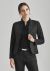 Womens Short Jacket with Reverse Lapel