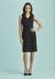 Cool Stretch Womens Sleeveless V Neck Dress