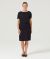 NNT P/V Gaberdine Flex Waist Box Pleat Skirt CAT2QB